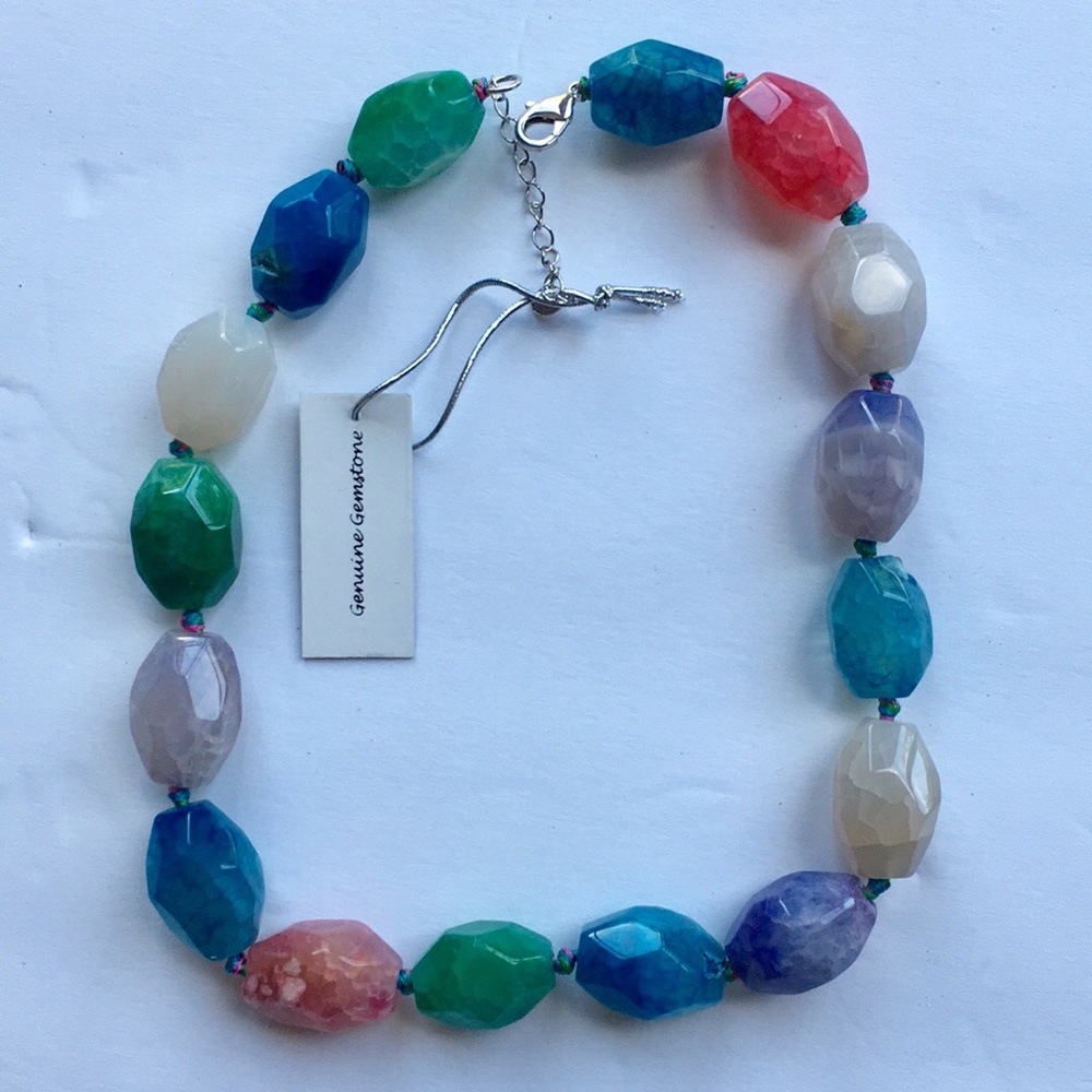 Gemma C gemstone necklace